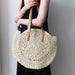 Jewelry WholesaleWholesale Hollow Flower Round Straw Bag Beach Bag JDC-HB-FFC001 Handbags 非凡草 %variant_option1% %variant_option2% %variant_option3%  Factory Price JoyasDeChina Joyas De China