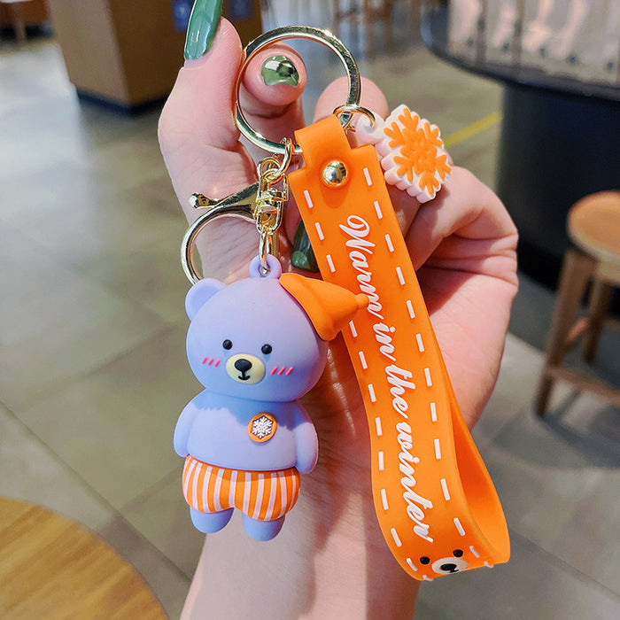 Wholesale Keychains PVC Hardware Cute Cartoon (M) JDC-KC-LeZ034