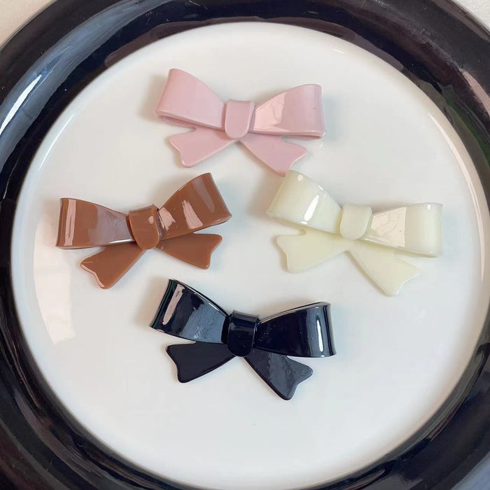 Wholesale Bow Acetate Hair Accessories DIY Material JDC-DIY-WanQ001