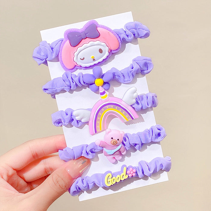 Wholesale cloth cartoon cute large intestine hair rope JDC-HS-RXi005