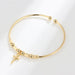 Jewelry WholesaleWholesale open cross bracelet JDC-BT-YZM022 Bracelet 伊之美 %variant_option1% %variant_option2% %variant_option3%  Factory Price JoyasDeChina Joyas De China
