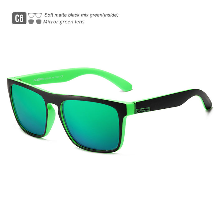 Wholesale Outdoor Polarized Sunglasses Classic Square Versatile JDC-SG-HuiH002