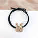 Jewelry WholesaleWholesale rabbit pearl metal hair rope (M) JDC-HS-Jiax024 Hair Scrunchies 佳芯 %variant_option1% %variant_option2% %variant_option3%  Factory Price JoyasDeChina Joyas De China