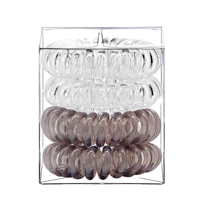 Wholesale Telephone Cord Hair Ring Girls Tie Hair Color High Elasticity Suit JDC-HS-YGe002