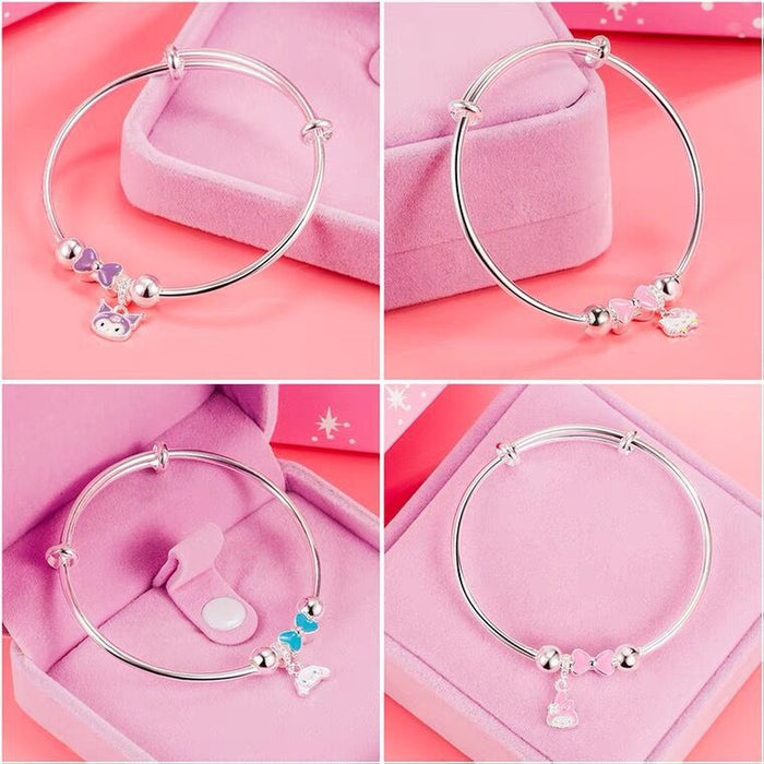 Jewelry WholesaleWholesale bowknot jade guigou melody student best friend Bracelet（F) JDC-BT-HuG008 Bracelet 胡格 %variant_option1% %variant_option2% %variant_option3%  Factory Price JoyasDeChina Joyas De China