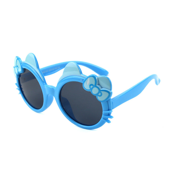 Jewelry WholesaleWholesale bow kitten children's anti ultraviolet sunshade Sunglasses JDC-SG-OuK002 Sunglasses 欧恺 %variant_option1% %variant_option2% %variant_option3%  Factory Price JoyasDeChina Joyas De China