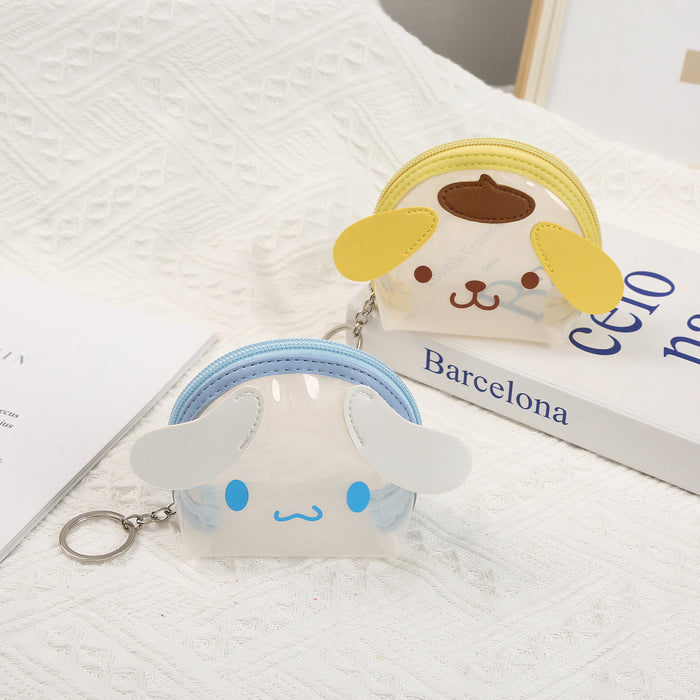 Wholesale keychain wallets ins wind cartoon mini coin key case random MOQ≥4 JDC-KC-XiaoKe001