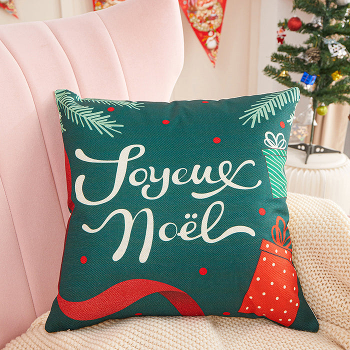 Wholesale Pillowcase Polyester Printed Christmas Tree JDC-PW-RRL005