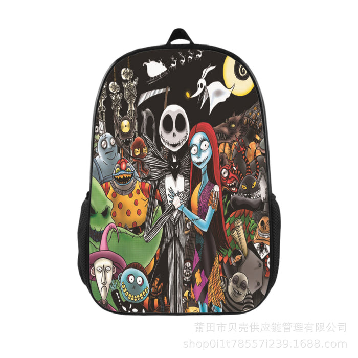 Wholesale Backpack Polyester Anime Printed Large Capacity (M) JDC-BP-Beike002