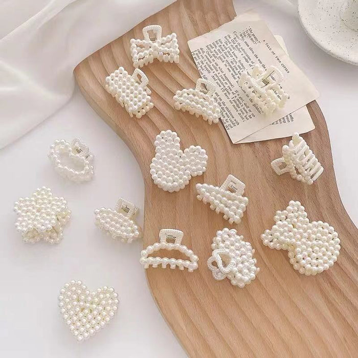 Jewelry WholesaleWholesale Pearl Hairpin Rabbit Temperament Flower Grab Clip JDC-HC-aicc007 Hair Clips 爱瞅瞅 %variant_option1% %variant_option2% %variant_option3%  Factory Price JoyasDeChina Joyas De China