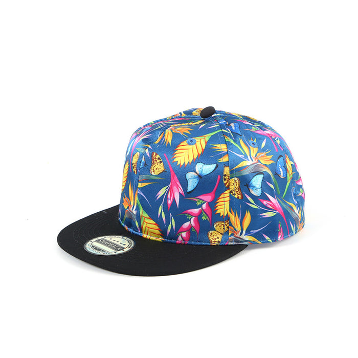 Jewelry WholesaleWholesale Imitation Silk Breathable Printing Baseball Hat Flat Brim Hat MOQ≥2 JDC-FH-ZhuoP003 Fashionhat 卓澎 %variant_option1% %variant_option2% %variant_option3%  Factory Price JoyasDeChina Joyas De China