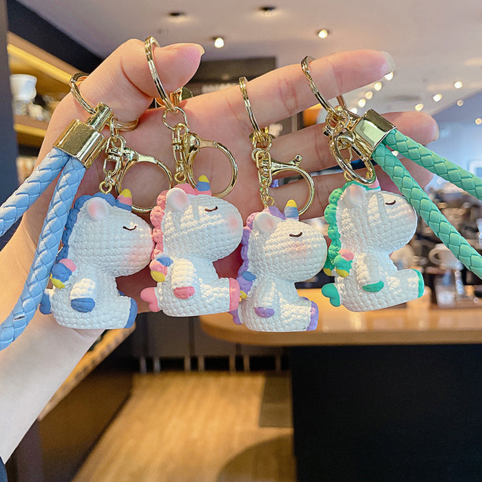 Wholesale Cartoon Resin Cute Keychains JDC-KC-JG228