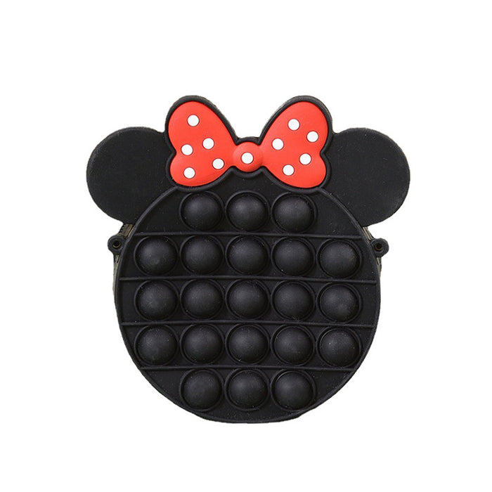 Jewelry WholesaleWholesale silicone kids cute bow cross-body bag JDC-SD-Ruox004 Shoulder Bags 超级 %variant_option1% %variant_option2% %variant_option3%  Factory Price JoyasDeChina Joyas De China