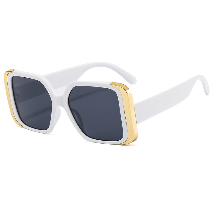 Wholesale Sunglasses PC Lens Plastic Metal Frame MOQ≥2 JDC-SG-YingL003