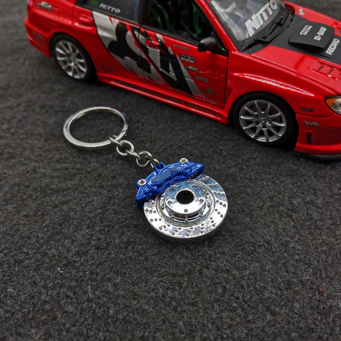 Wholesale Brake Disc Caliper Zinc Alloy Car Keychain MOQ≥3 JDC-KC-WeiJ005