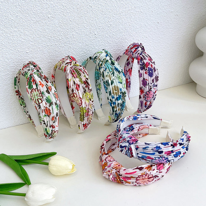 Wholesale forest lace headband retro floral hairpin MOQ≥2 JDC-HD-YYang014