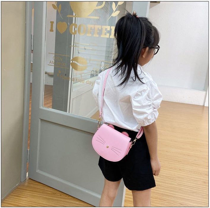 Wholesale cute cat children's small backpack student diagonal bag JDC-SD-KR058