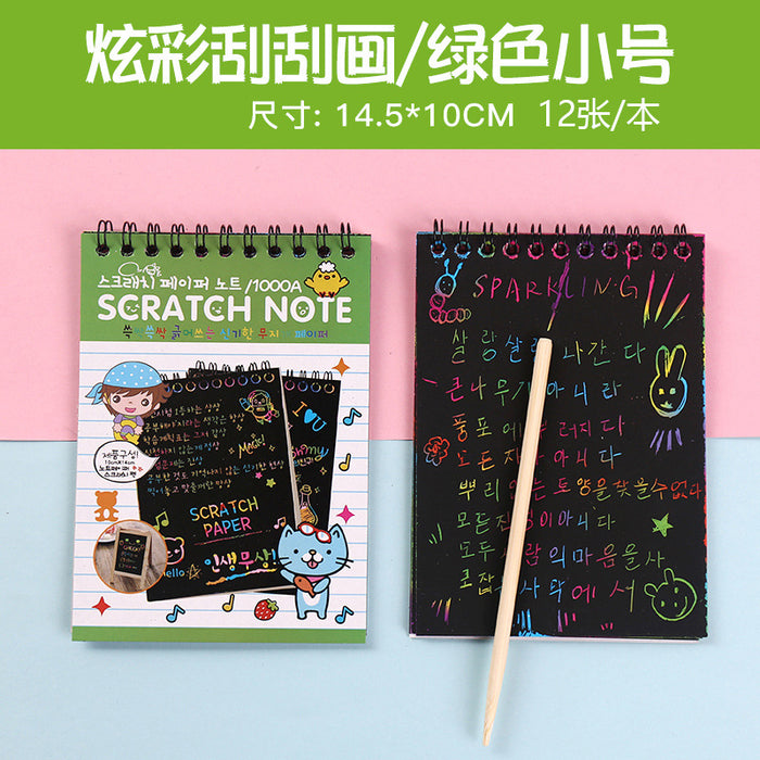 Wholesale Paper Drawing Book Children's Cartoon Doodles JDC-NK-midu001