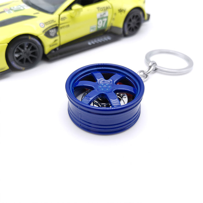 Wholesale Brake Hub Zinc Alloy Car Keychain MOQ≥2 JDC-KC-WeiJ003