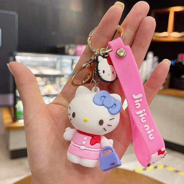 Wholesale cute cartoon doll doll keychain pendant MOQ≥2 MOQ≥2 JDC-KC-ZhenT001