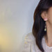 Jewelry WholesaleWholesale immortal flower pearl vintage transparent pearl necklace bracelet earrings JDC-ES-HanD006 Earrings 韩朵 %variant_option1% %variant_option2% %variant_option3%  Factory Price JoyasDeChina Joyas De China
