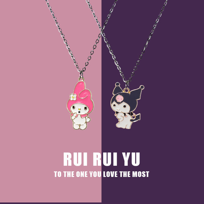 Wholesale Cute Pendant stainless steel necklace JDC-NE-DP002