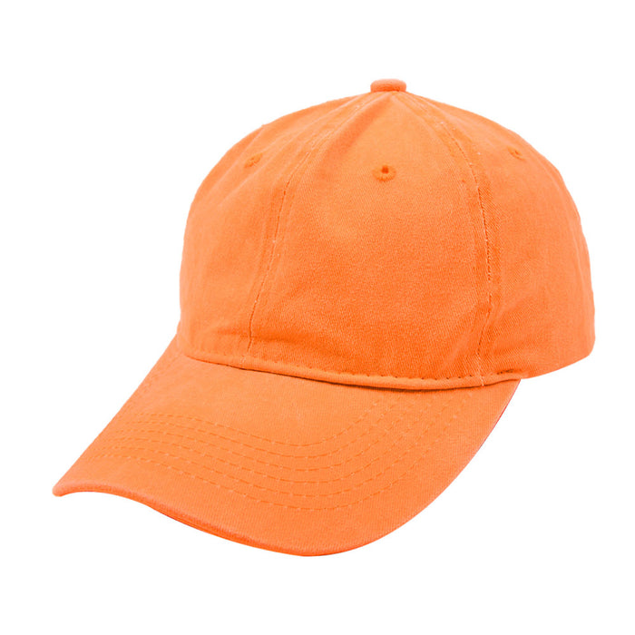Wholesale fluorescent solid color baseball cap personality sports curved brim MOQ≥2 JDC-FH-BZuZu001