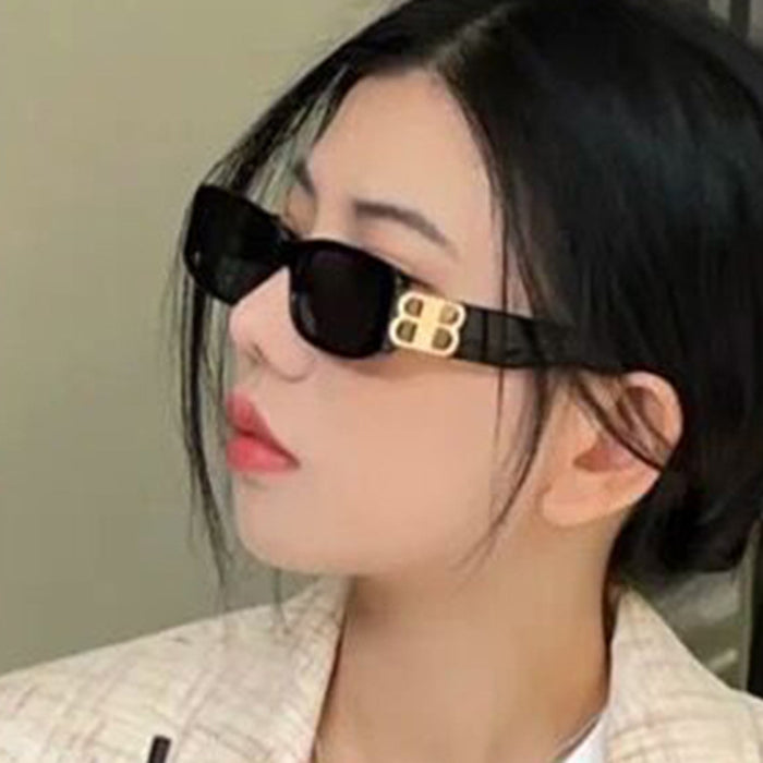 Jewelry WholesaleWholesale vintage B-line small frame square sunglasses JDC-SG-KD136 Sun Glasses 珂盾 %variant_option1% %variant_option2% %variant_option3%  Factory Price JoyasDeChina Joyas De China