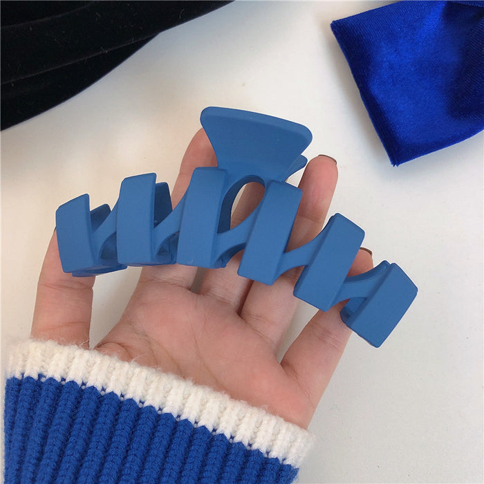 Wholesale Klein Blue Tie Grip Temperament Hair Grip JDC-HC-Lyuan002