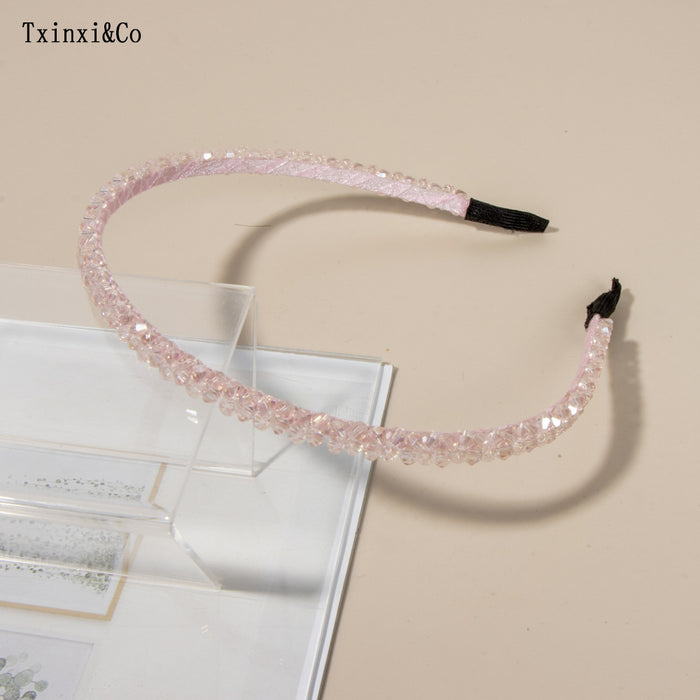 Jewelry WholesaleWholesale pearl diamond Bridal Hair Band JDC-HD-XinX002 Headband 心喜 %variant_option1% %variant_option2% %variant_option3%  Factory Price JoyasDeChina Joyas De China