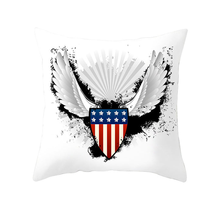 Wholesale 4th of July Independence Day Printed Pillowcase MOQ≥2 JDC-PW-Jinze002