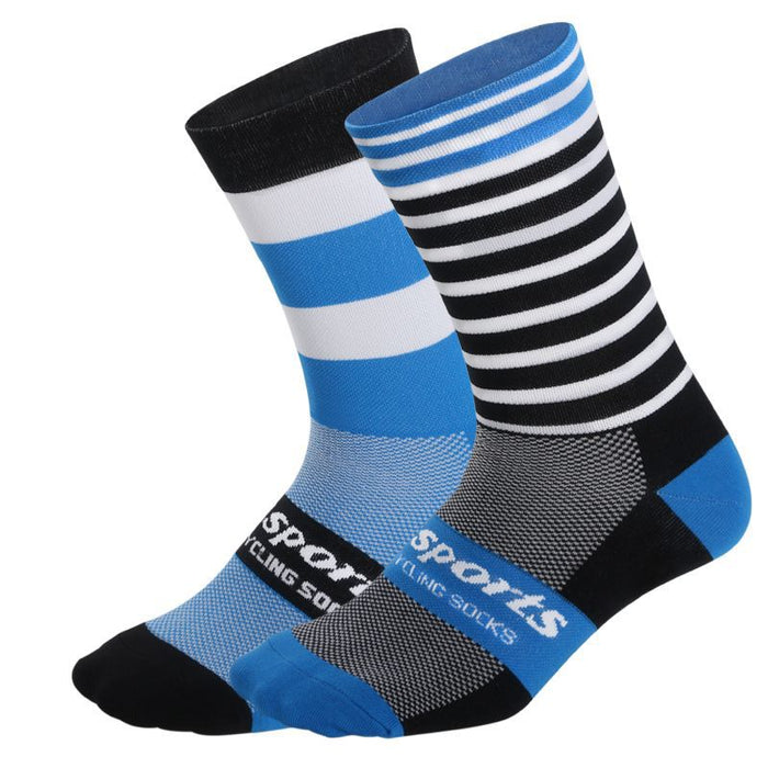 Wholesale Sock Nylon Cycling Socks Cycling Moisture Wicking Mid Tube JDC-SK-QiT007