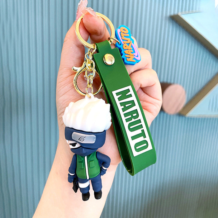 Wholesale Keychains PVC Metal Naruto MOQ≥2 JDC-KC-LeZ023