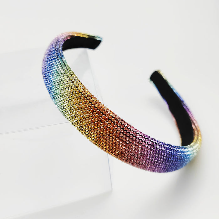 Jewelry WholesaleWholesale Rhinestone simple wide edge anti-skid Headband JDC-HD-YingT001 headband 迎泰 %variant_option1% %variant_option2% %variant_option3%  Factory Price JoyasDeChina Joyas De China