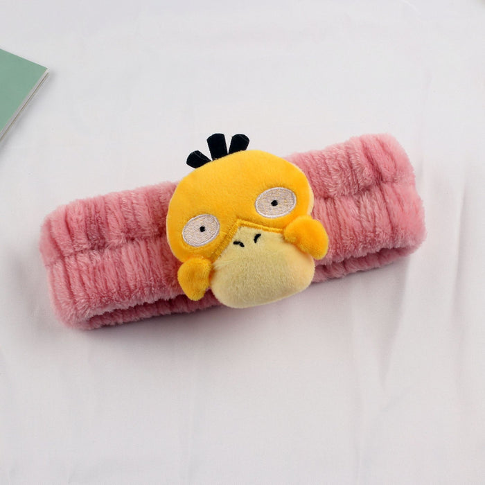 Wholesale reachable duck makeup hair band cute cartoon face wash headband JDC-HD-HanZhan001