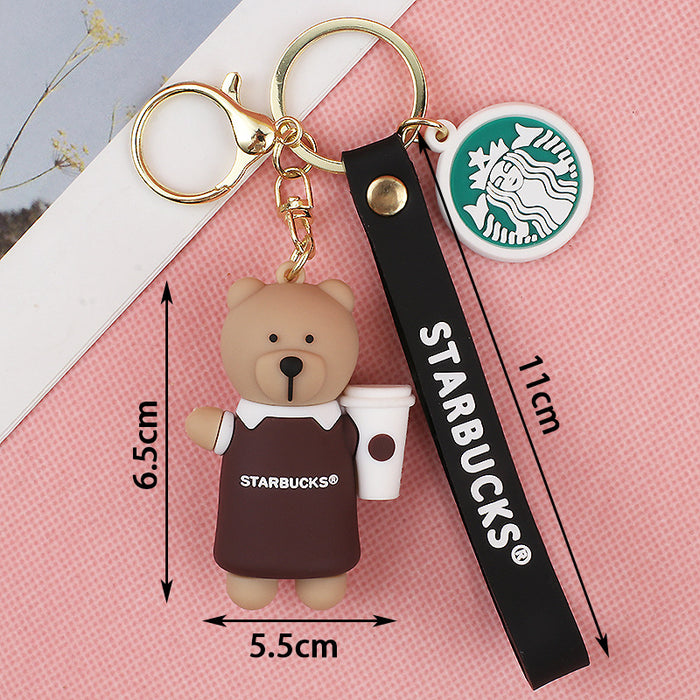 Wholesale Keychains PVC Hardware Cute Cartoon (M) JDC-KC-KuW001