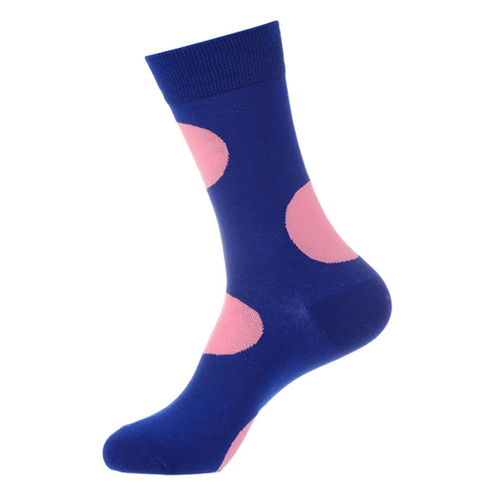 Wholesale Socks Cotton Creative Polka Dot Socks MOQ≥5 JDC-SK-XinH015