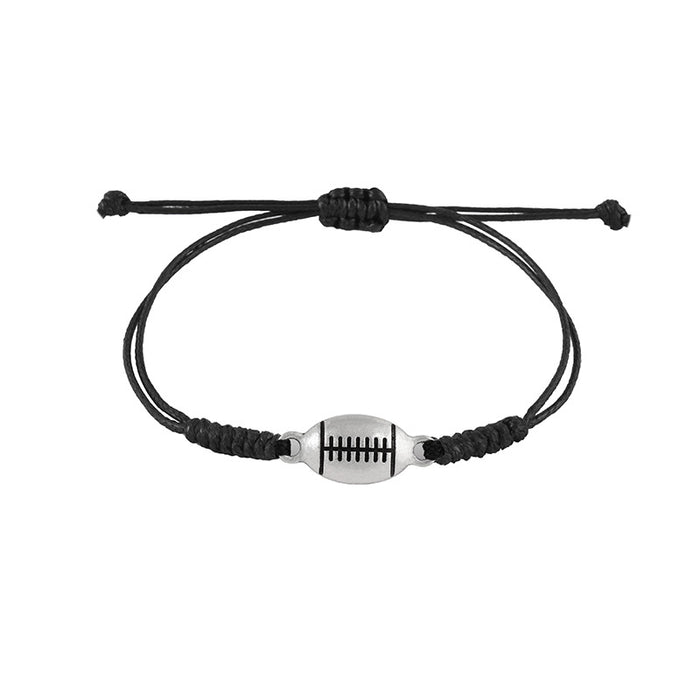 Wholesale Hand Braided Bracelet Alloy Pull Hand Cord JDC-BT-QiuX008