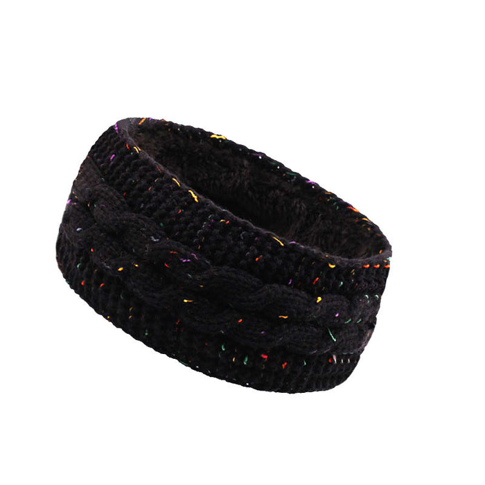 Wholesale Headband Fabric Plush Knitting Warm Sports JDC-HD-XQ001