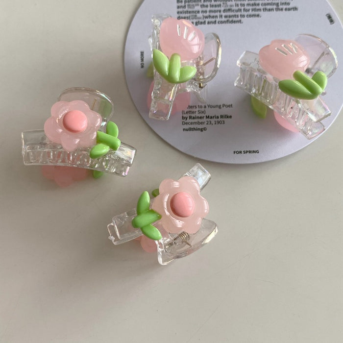 Wholesale hairpin resin flower JDC-HC-YJM009