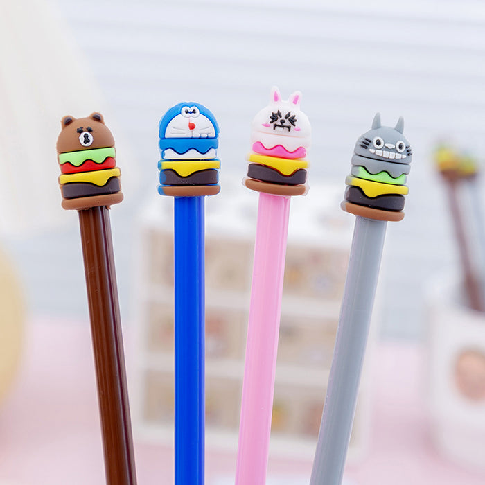 Wholesale Ballpoint Pen Plastic Cartoon Burger JDC-BP-XuF013