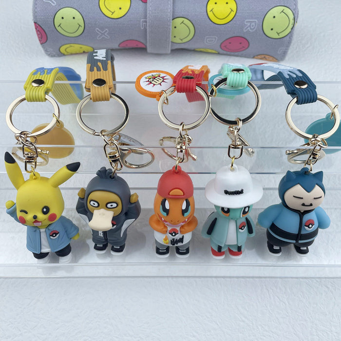 Jewelry WholesaleWholesale Cartoon PVC Keychain JDC-KC-MiaoY007 Keychains 妙意 %variant_option1% %variant_option2% %variant_option3%  Factory Price JoyasDeChina Joyas De China