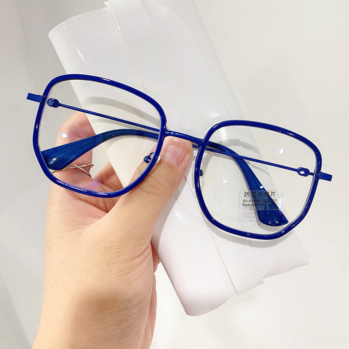 Jewelry WholesaleWholesale anti blue light irregular metal glasses JDC-SG-KD152 Sunglasses 珂盾 %variant_option1% %variant_option2% %variant_option3%  Factory Price JoyasDeChina Joyas De China