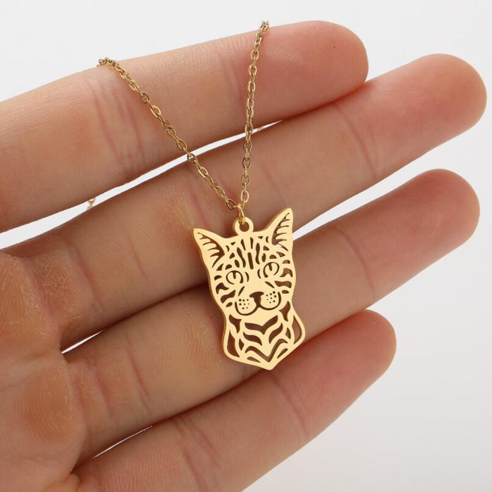 Wholesale necklace cute cartoon animal pendant necklace JDC-NE-S009