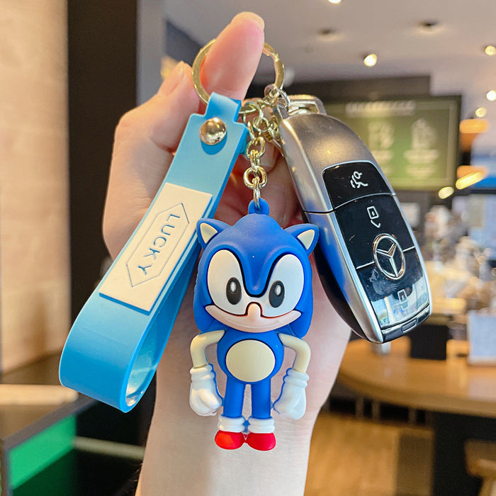 Wholesale Cartoon PVC Soft Adhesive Cute Keychain (M) JDC-KC-JG223