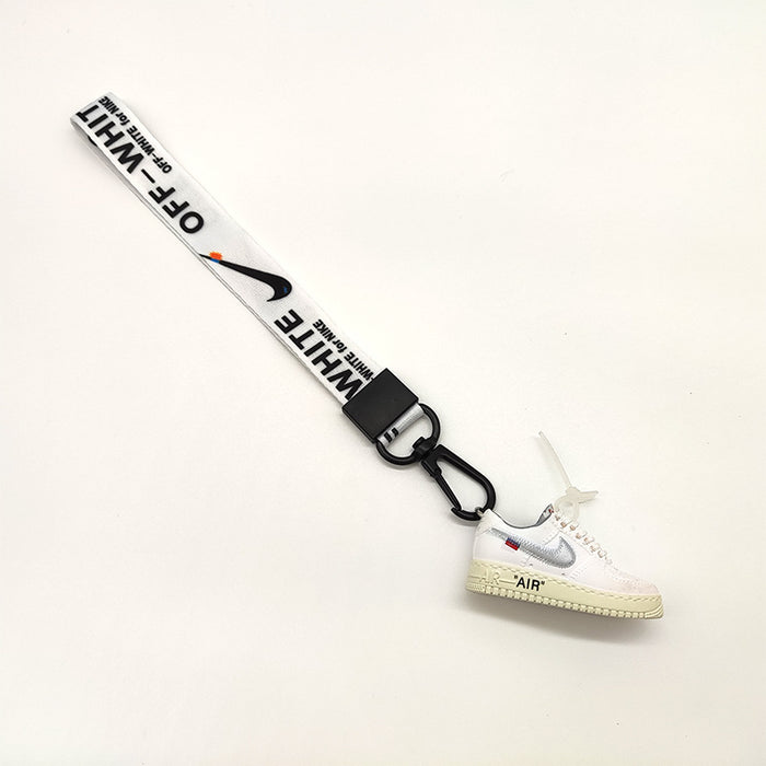 Wholesale Vinyl Sneakers Lanyard Keychain (F) JDC-KC-YTai006