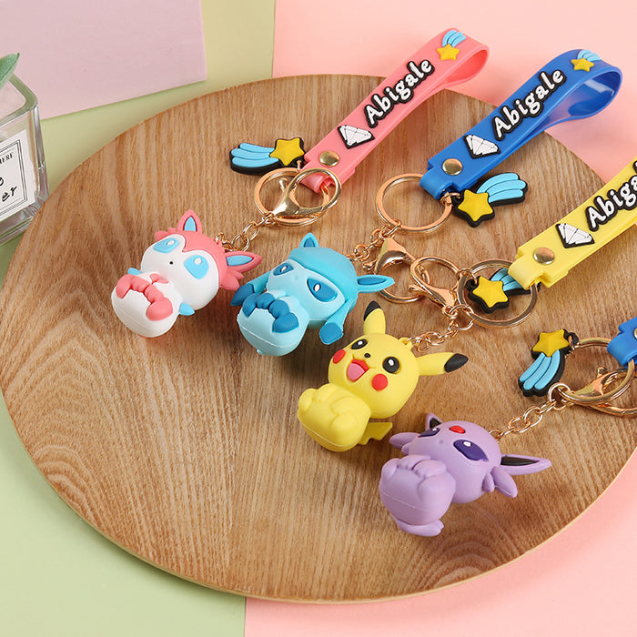 Wholesale Keychains Silicone Cute   Collection MOQ≥2 JDC-KC-XHuang001