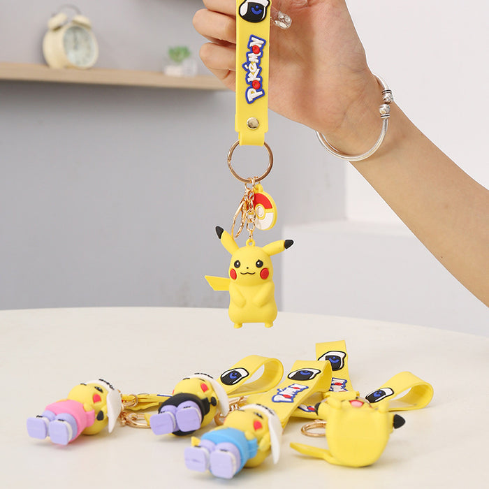 Wholesale Keychains PVC Cartoon Cute Figure MOQ≥2 JDC-KC-XHuang002