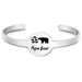 Jewelry WholesaleWholesale stainless steel father's day bear titanium steel bracelet JDC-BT-ganggu007 Bracelet 钢古 %variant_option1% %variant_option2% %variant_option3%  Factory Price JoyasDeChina Joyas De China