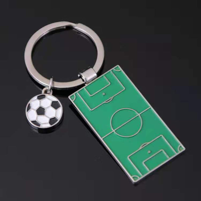 Wholesale creative football stadium keychain for world cup fans JDC-KC-RZhe001